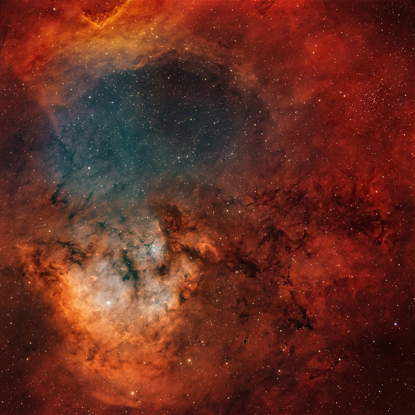 Neues vom Balkon NGC 7822 Deepsky Galaxien, Sternhaufen, Nebel